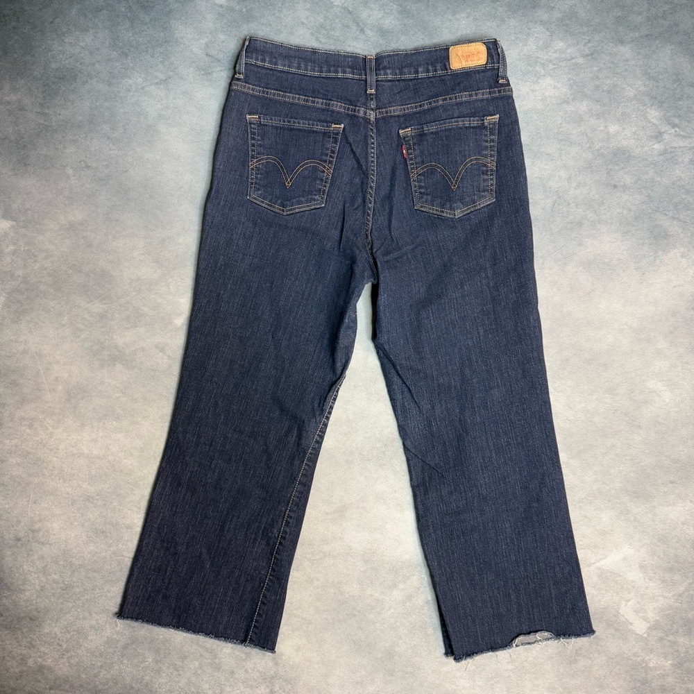 Levi's 512 Size 12 S/C Medium Perfectly Slimming Boot Cut Jeans Stretch Denim - Picture 12 of 16